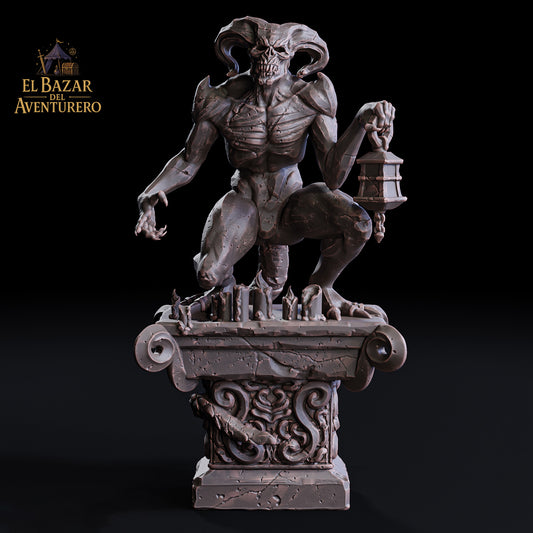 Estatua de Demonio Maldita